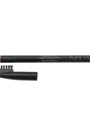 Карандаш для бровей nouba eyebrow pencil 81 - absolute black (абсолютно черный)