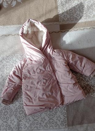 Пухова куртка zara