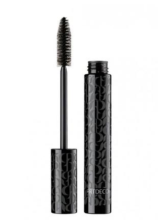 Туш для рсениць artdeco art couture lash volumizer 01 — black (чорний)1 фото