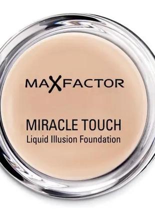 Крем-пудра max factor miracle touch spf 30 70 - natural (натуральный)1 фото