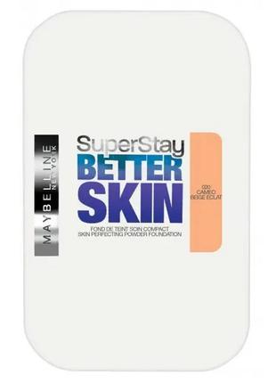 Пудра для лица maybelline new york super stay better skin powder 020 - cameo (камея)1 фото