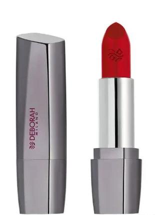 Помада для губ deborah milano red long lasting 10 — red kiss