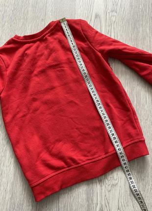 Крутая кофта свитшот новогодний свитер matalan 5-6 лет6 фото