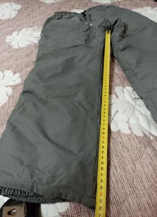 Теплые, легкие зимние брюки 116-122 р3 фото