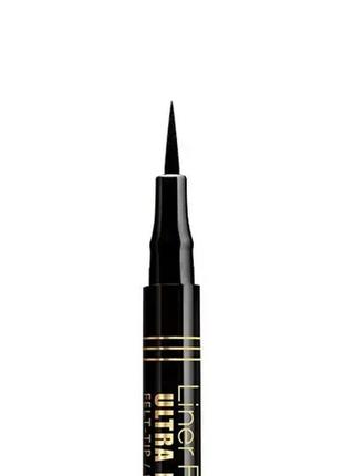 Подводка-фломастер для глаз bourjois liner feutre slim 16 - ultra black (ультра черный)