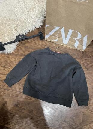 Красивий світшот zara на дівчинку 5 років5 фото