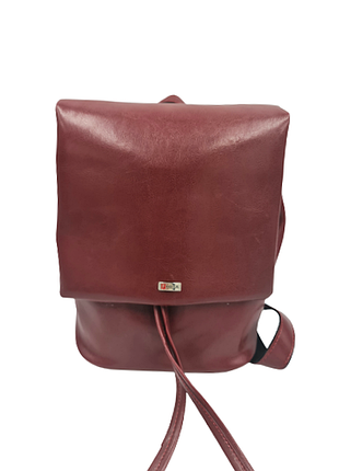 Рюкзак молодіжний вишневого кольору  жіночий рюкзак.