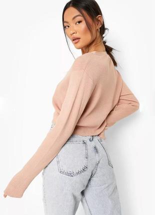 Укороченный кардиган от boohoo 2