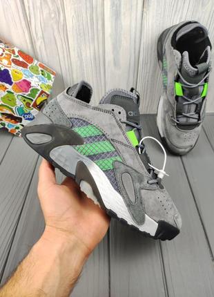 Adidas streetball winter gray neon7 фото