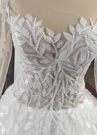 Елегантна весільна сукня2 фото