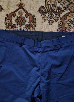 Брендовые фирменные хлопковые стрейчевые брюки zara men,новые,размер 32-33.4 фото