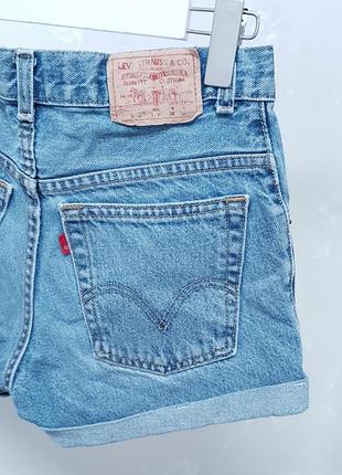 Джинсовые шорты levi's