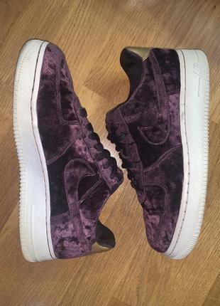 Nike air force 1 velvet4 фото