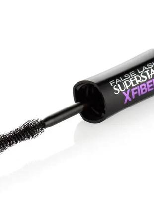 Тушь для ресниц l'oreal x fiber false lash mascara xtreme black (черный)2 фото