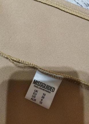 Юбка длинная, юбка бежевая, юбка миди, missguided8 фото