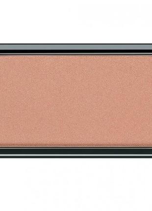 Рум'яна для обличчя artdeco compact blusher 13 — brown orange blush (жовтогарячо-коричневий)