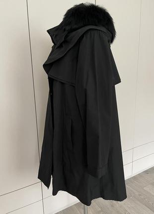 Нова подовжена куртка з жилетом ( натуральний пух) uterqüe.7 фото