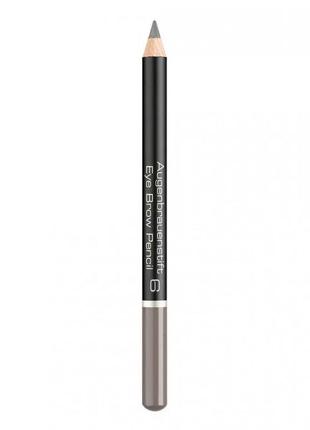 Олівець для брів artdeco eye brow pencil 06 — medium grey brown