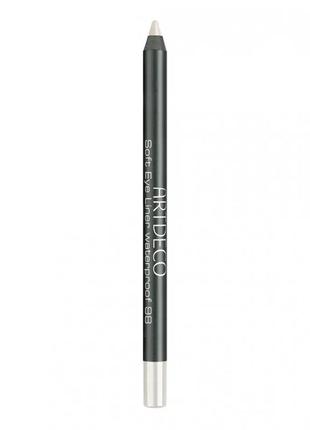 Олівець для очей artdeco soft eye liner waterproof 98 — vanilla white