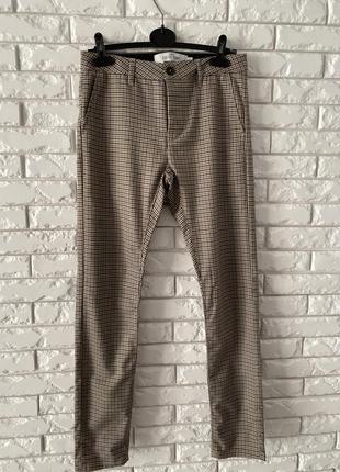 Гарні штани скіні клітинка  w30l32