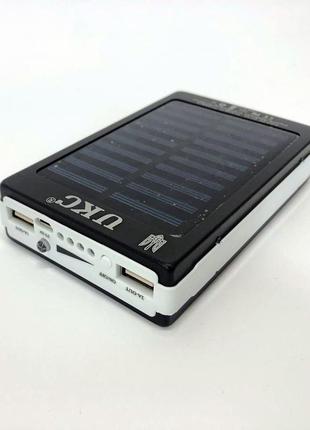 Портативная мобильная зарядка (павербанк) power bank solar 60000mah, переносной аккумулятор для телефона