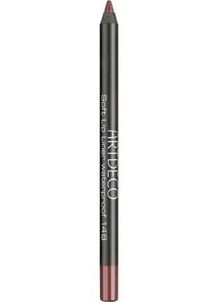 Карандаш для губ artdeco soft lip liner waterproof 148 - just coffee