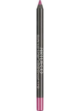 Олівець для губ artdeco soft lip liner waterproof 179 — very berry