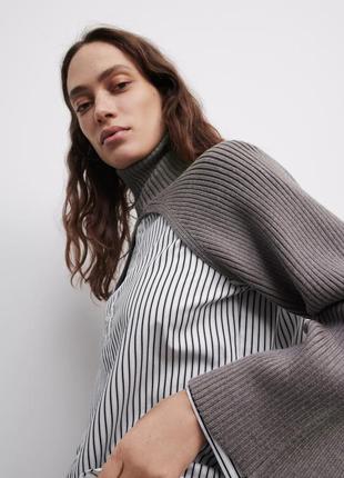 Zara светр/рукави болеро-стиль4 фото