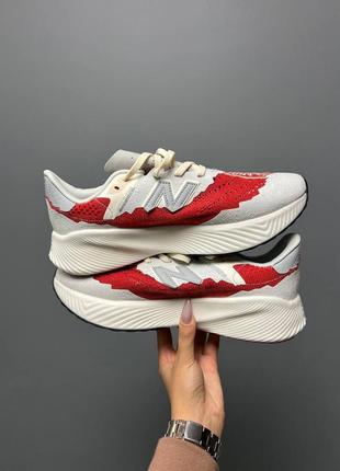 Кроссовки в стиле stone island x tokyo design studio x fuelcell rc elite v2'energy red'