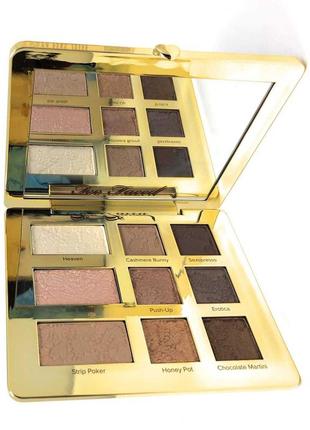 Too faced natural eye palette5 фото