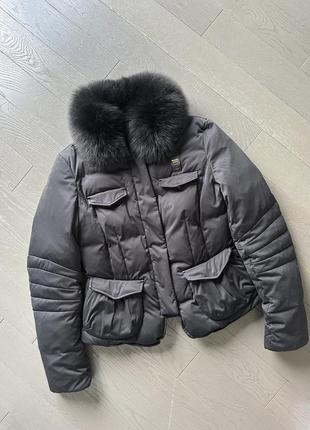 Пуховик куртка blauer u. s. a. оригинал old money