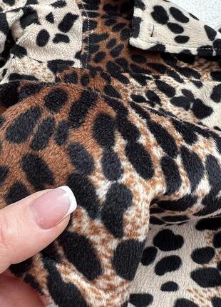 Детское леопардовое пальто / пальто для девочки / пальтечко6 фото