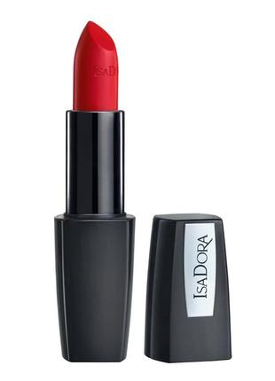 Помада для губ isadora perfect matt lipstick 03 — red carpet