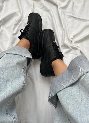 Nike air force black,new, унисекс, премиум качество