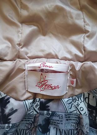 Seona пуховик куртка пальто плащ