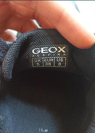 Оригинальные кожаные кеды geox, 38 размер6 фото