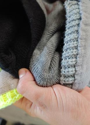 Шапки дитячі, жіночі, чоловічі теплі, зимові шарфи, снуди9 фото