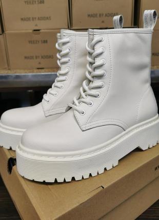 Dr Martens Sincalir Flatform Boots White 60819204 dr. martens jadon pascal women s mono lace up boots 3998
