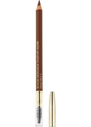 Олівець для брів lancome brow shaping powdery pencil 05 — chestnut