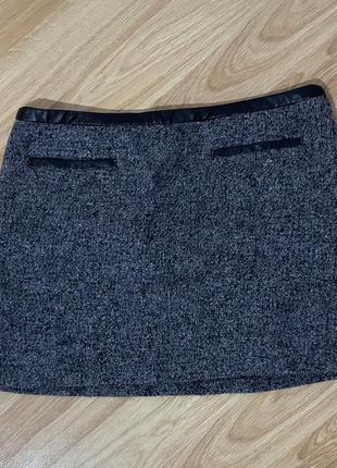 Спідниця gap тепла спідниця сіра