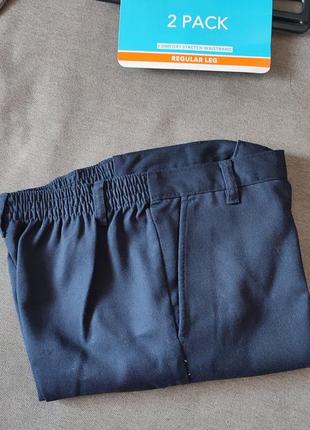 Шкільні сині штани штани george regular leg англія, хлопчику на 8-9 років, зріст 128-135 см5 фото