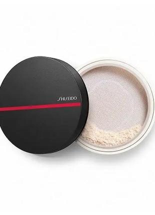 Рассыпчатая пудра для лица shiseido synchro skin invisible silk loose powder 02 - matte