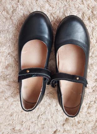 Туфли кожаные