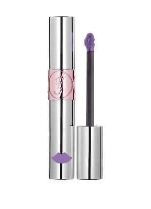 Бальзам для губ із відтінковим пігментом yves saint laurent volupte liquid colour balm 17 — hunt me lilac1 фото