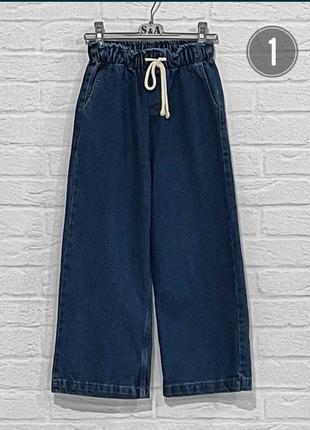 Прямые джинсы для девочки 134,146,1642 фото