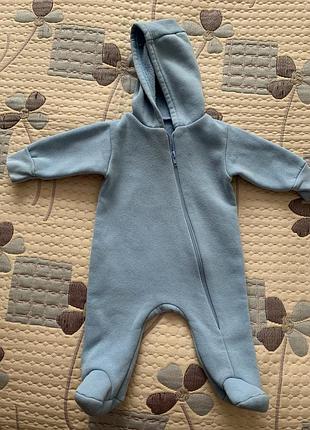 Флісовий комбінезон на 0-6 міс.