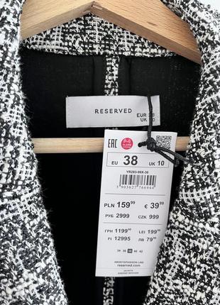 Костюм reserved пиджак и мини юбка6 фото