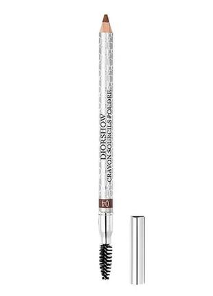 Олівець для брів dior diorshow crayon sourcils poudre 04 — auburn