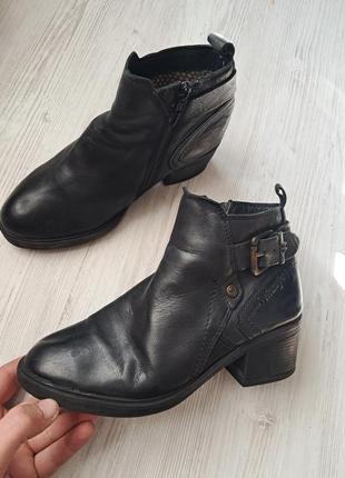 Ботинки кожаные wrangler