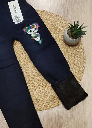 Утепленные детские лосины с любимыми героями